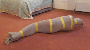 xsiteability.com - Mummified Inside A Nylon Tube thumbnail